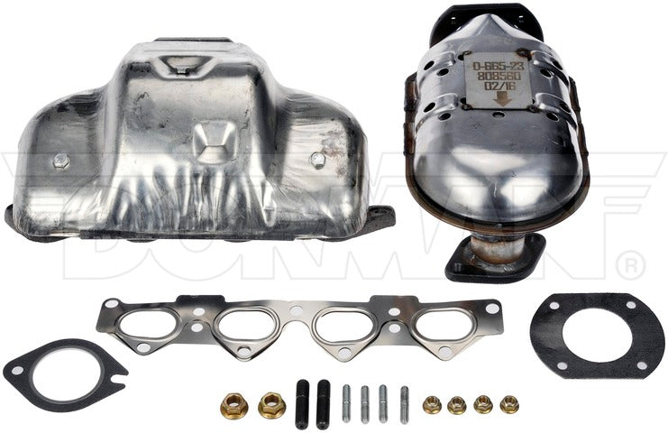 Dorman - OE Solutions Colector de escape con convertidor catalítico integrado P/N:673-5511 Fits: Hyundai Elantra 03-99, Hyundai Tiburon 01-99, Hyundai Tiburon 06-03 - Image 1