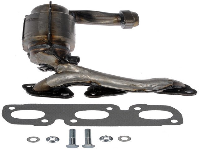 Dorman - OE Solutions Colector de escape con convertidor catalítico integrado P/N:673-883 Fits: Ford Contour 00-95, Mazda Mpv 01-00, Mercury Cougar 02-99, Mercury Mystique 00-95 - Image 1