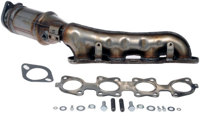 Dorman - OE Solutions Colector de escape con convertidor catalítico integrado P/N:673-951 Fits: Hyundai Equus 16-14, Hyundai Genesis 2014, Kia K900 2015 - Image 1