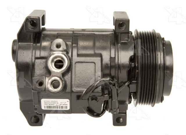 Four Seasons A/C Compressor P/N:67316 Fits: Cadillac Deville, Cadillac Seville, Chevrolet Silverado 1500, Chevrolet Silverado 2500 Hd, Chevrolet Silverado 3500, Chevrolet Silverado 3500 Hd, GMC Sierra 1500, GMC Sierra 2500 Hd - Image 2