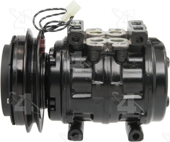 Four Seasons A/C Compressor P/N:67365 Fits: Chrysler Conquest 89-87, Dodge Colt 89-87, Dodge Conquest 86-85, Mitsubishi Mirage 88-87, Mitsubishi Starion 89-85, Plymouth Colt 89-85, Plymouth Conquest 86-85 - Image 3