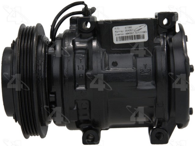 Four Seasons A/C Compressor P/N:67366 Fits: Acura El 00-97, Acura Integra 97-90, Acura Nsx 05-91 - Image 6