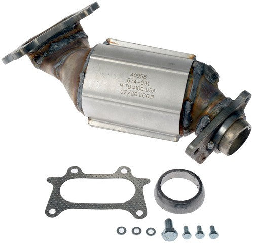 Dorman - OE Solutions Colector de escape con convertidor catalítico integrado P/N:674-031 Fits: Honda Civic 11-06 - Image 1