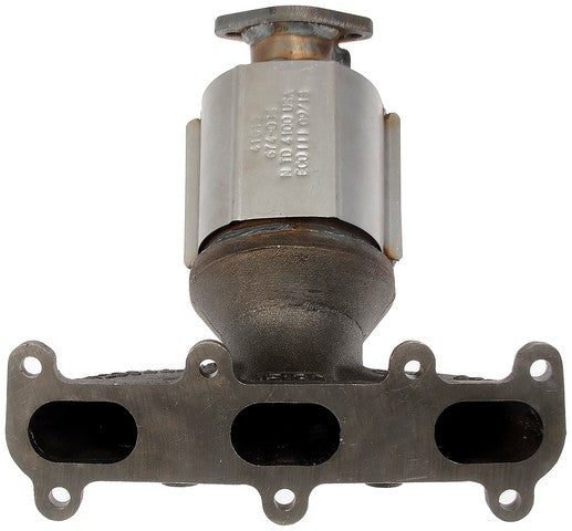 Dorman - OE Solutions Colector de escape con convertidor catalítico integrado P/N:674-036 Fits: Hyundai Santa Fe 09-07, Kia Magentis 08-07, Kia Optima 08-06, Kia Rondo 10-07 - Image 3