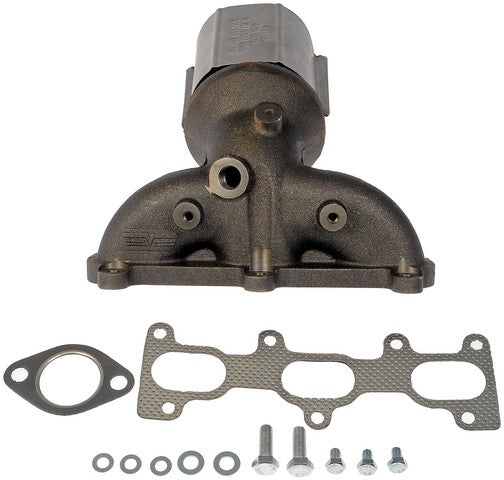 Dorman - OE Solutions Colector de escape con convertidor catalítico integrado P/N:674-036 Fits: Hyundai Santa Fe 09-07, Kia Magentis 08-07, Kia Optima 08-06, Kia Rondo 10-07 - Image 1
