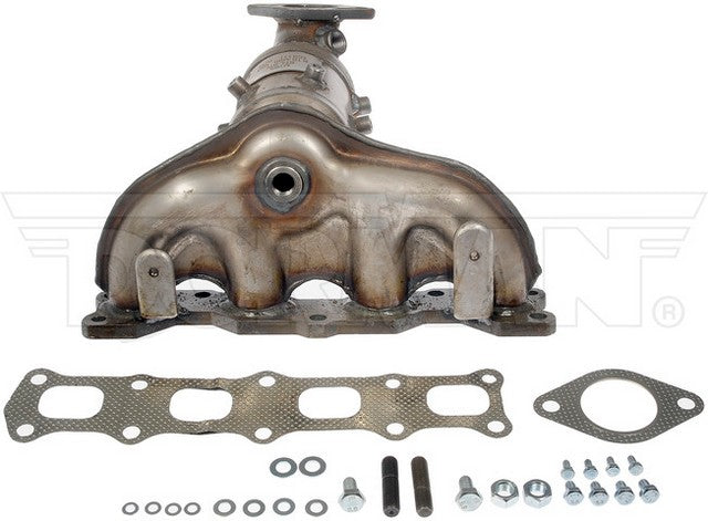 Dorman - OE Solutions Colector de escape con convertidor catalítico integrado P/N:674-071 Fits: Hyundai Santa Fe Sport 16-13, Kia Sorento 15-14 - Image 1