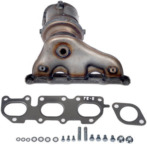 Dorman - OE Solutions Colector de escape con convertidor catalítico integrado P/N:674-084 Fits: Hyundai Palisade 23-20, Hyundai Santa Fe 18-13, Hyundai Santa Fe Xl 19-13, Kia Sorento 15-14, Kia Telluride 23-20 - Image 1