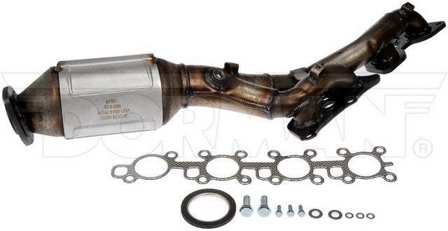 Dorman - OE Solutions Colector de escape con convertidor catalítico integrado P/N:674-096 Fits: Lexus Ls460 17-07 - Image 1