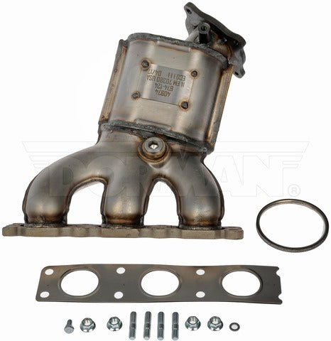 Dorman - OE Solutions Colector de escape con convertidor catalítico integrado P/N:674-124 Fits: Land Rover Lr2 12-08, Volvo S80 10-07, Volvo V70 10-08, Volvo Xc60 2010, Volvo Xc70 10-08 - Image 1