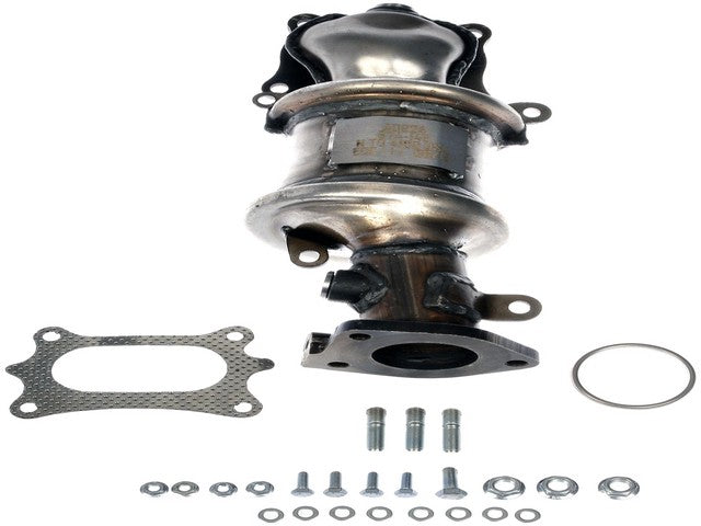 Dorman - OE Solutions Colector de escape con convertidor catalítico integrado P/N:674-146 Fits: Acura Mdx, Acura Rdx, Acura Rl, Acura Rlx, Acura Tl, Acura Tlx, Acura Tsx, Acura Zdx, Honda Accord, Honda Accord Crosstour - Image 1