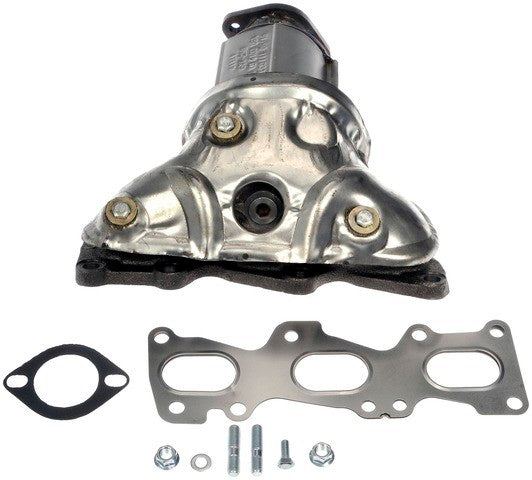 Dorman - OE Solutions Colector de escape con convertidor catalítico integrado P/N:674-258 Fits: Hyundai Azera 17-12, Kia Cadenza 16-14, Kia Sedona 18-15 - Image 1
