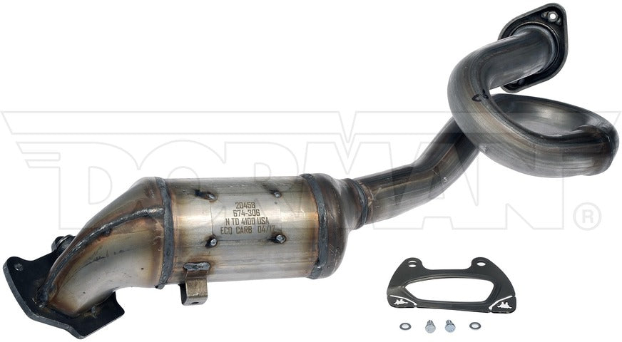 Dorman - OE Solutions Colector de escape con convertidor catalítico integrado P/N:674-306 Fits: Jeep Wrangler 17-12, Jeep Wrangler Jk 2018 - Image 1