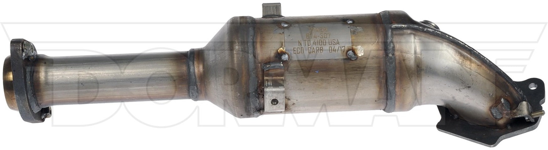 Dorman - OE Solutions Colector de escape con convertidor catalítico integrado P/N:674-307 Fits: Jeep Wrangler 17-12, Jeep Wrangler Jk 2018 - Image 2