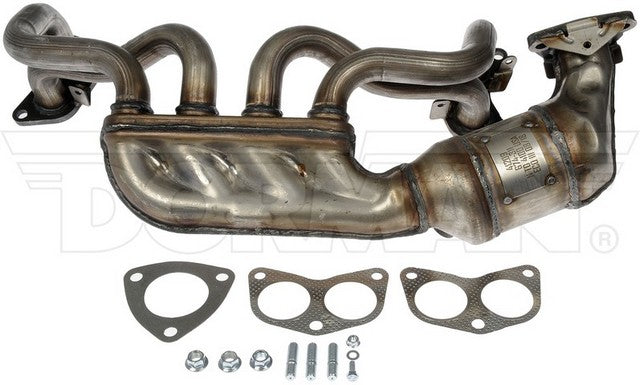 Dorman - OE Solutions Colector de escape con convertidor catalítico integrado P/N:674-311 Fits: Subaru Crosstrek 17-16, Subaru Forester 16-11, Subaru Impreza 16-12, Subaru Legacy 14-13, Subaru Outback 14-13, Subaru Xv 16-13, Subaru Xv Crosstrek 15-13 - Image 1