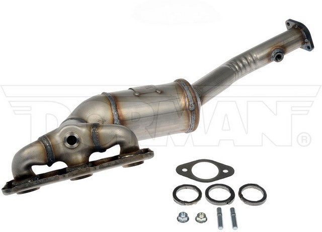 Dorman - OE Solutions Colector de escape con convertidor catalítico integrado P/N:674-318 Fits: BMW 128i 13-08, BMW 323i 11-06, BMW 328i 13-07, BMW 328i Xdrive 12-09, BMW 328xi 08-07, BMW X3 12-11, BMW X5 10-07 - Image 1