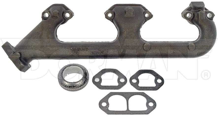 Dorman - OE Solutions colector de escape P/N:674-446 Fits: Chevrolet Express 1500, Chevrolet Express 2500, Chevrolet Express 3500, Chevrolet P30, Chevrolet W3500 Tiltmaster, Chevrolet W4500 Tiltmaster, GMC P3500, GMC Savana 1500, GMC Savana 2500 - Image 1