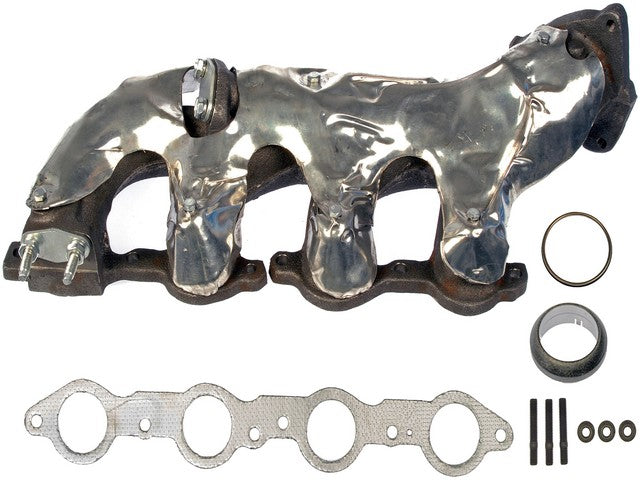 Dorman - OE Solutions colector de escape P/N:674-525 Fits: Cadillac Escalade, Cadillac Escalade Ext, Chevrolet Express 2500, Chevrolet Express 3500, Chevrolet Silverado 1500, Chevrolet Silverado 1500 Hd, Chevrolet Silverado 2500 - Image 1