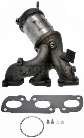 Dorman - OE Solutions Colector de escape con convertidor catalítico integrado P/N:674-817 Fits: Ford Fusion 09-06, Lincoln Zephyr 2006, Mercury Milan 09-06 - Image 1