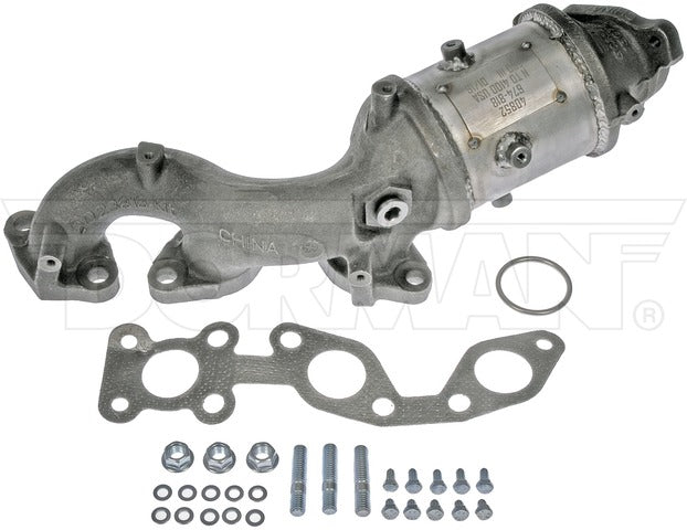 Dorman - OE Solutions Colector de escape con convertidor catalítico integrado P/N:674-818 Fits: Nissan Frontier 04-02, Nissan Xterra 04-02 - Image 1