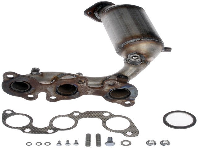 Dorman - OE Solutions Colector de escape con convertidor catalítico integrado P/N:674-827 Fits: Lexus Rx400h 08-06, Toyota Highlander 10-06 - Image 1