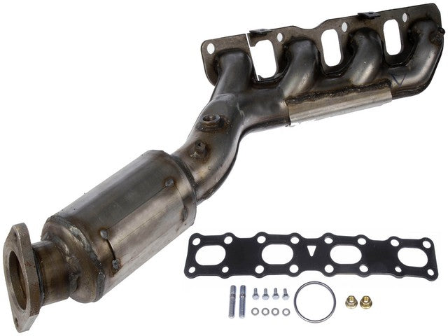 Dorman - OE Solutions Colector de escape con convertidor catalítico integrado P/N:674-843 Fits: Infiniti Qx56 10-04, Nissan Armada 15-05, Nissan Nv2500 16-12, Nissan Nv3500 16-12, Nissan Pathfinder 12-08, Nissan Pathfinder Armada 2004, Nissan Titan 15-04 - Image 1