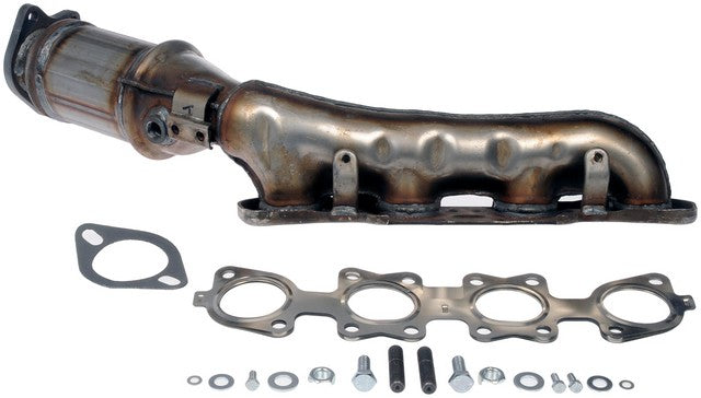Dorman - OE Solutions Colector de escape con convertidor catalítico integrado P/N:674-951 Fits: Hyundai Equus 16-12, Hyundai Genesis 14-12, Kia K900 2015 - Image 1