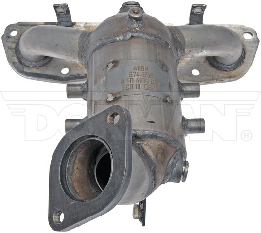 Dorman - OE Solutions Colector de escape con convertidor catalítico integrado P/N:674-955 Fits: Hyundai Elantra 16-11, Hyundai Elantra Coupe 14-13, Hyundai Elantra Gt 2013, Kia Forte 16-14, Kia Forte Koup 16-14, Kia Forte5 16-14 - Image 2