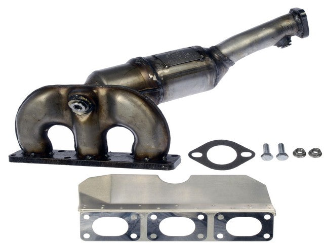 Dorman - OE Solutions Colector de escape con convertidor catalítico integrado P/N:674-973 Fits: BMW 325ci 06-01, BMW 325i 05-01, BMW 325xi 05-01, BMW 330ci 06-01, BMW 330i 05-01, BMW 330xi 05-01, BMW X3 06-04, BMW Z3 02-01, BMW Z4 05-03 - Image 1