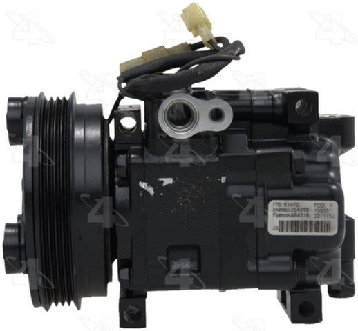 Four Seasons A/C Compressor P/N:67470 Fits: Ford Aspire 97-94 - Image 2