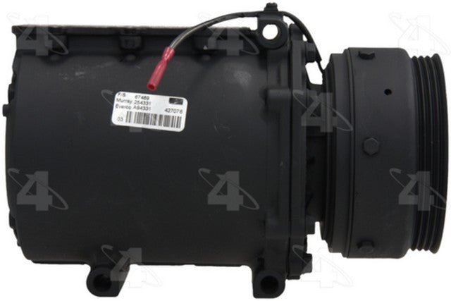 Four Seasons A/C Compressor P/N:67489 Fits: Chrysler Sebring 1995, Mitsubishi Eclipse 98-95, Mitsubishi Galant 96-94 - Image 4