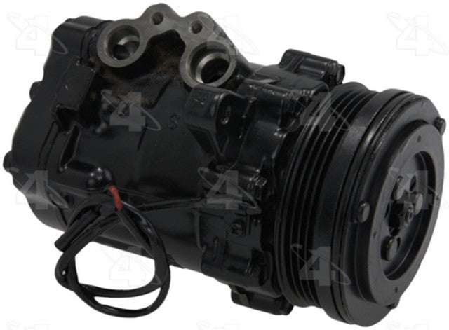 Four Seasons A/C Compressor P/N:67573 Fits: Chevrolet Metro 01-98, Geo Metro 97-95, Suzuki Swift 01-95 - Image 1