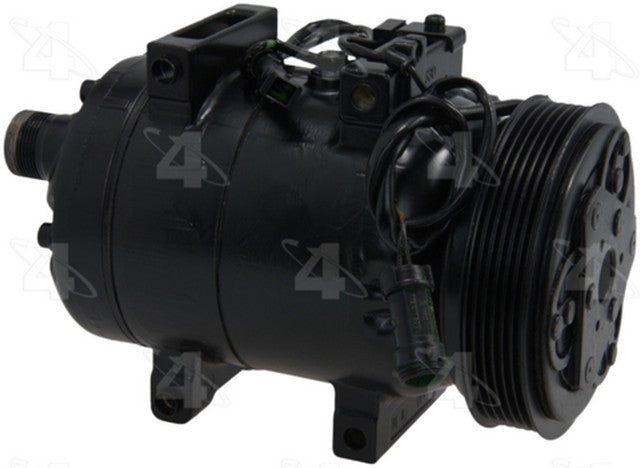 Four Seasons A/C Compressor P/N:67638 Fits: Audi 100, Audi 100 Quattro, Audi 90, Audi 90 Quattro, Audi A4, Audi A4 Quattro, Audi A6, Audi A6 Quattro, Audi A8, Audi A8 Quattro, Audi Cabriolet, Audi S4, Audi S6, Audi V8 Quattro - Image 1