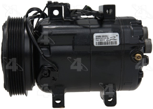 Four Seasons A/C Compressor P/N:67638 Fits: Audi 100, Audi 100 Quattro, Audi 90, Audi 90 Quattro, Audi A4, Audi A4 Quattro, Audi A6, Audi A6 Quattro, Audi A8, Audi A8 Quattro, Audi Cabriolet, Audi S4, Audi S6, Audi V8 Quattro - Image 2