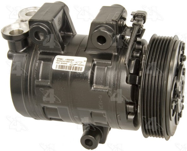 Four Seasons A/C Compressor P/N:67661 Fits: Chevrolet Equinox 09-06, Pontiac Torrent 09-06 - Image 1
