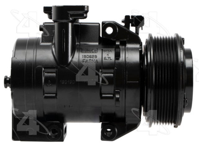 Four Seasons A/C Compressor P/N:67686 Fits: Ford F-250 Super Duty 19-17, Ford F-350 Super Duty 19-17, Ford F-450 Super Duty 19-17, Ford F-550 Super Duty 19-17, Ford F-600 Super Duty 23-21 - Image 2