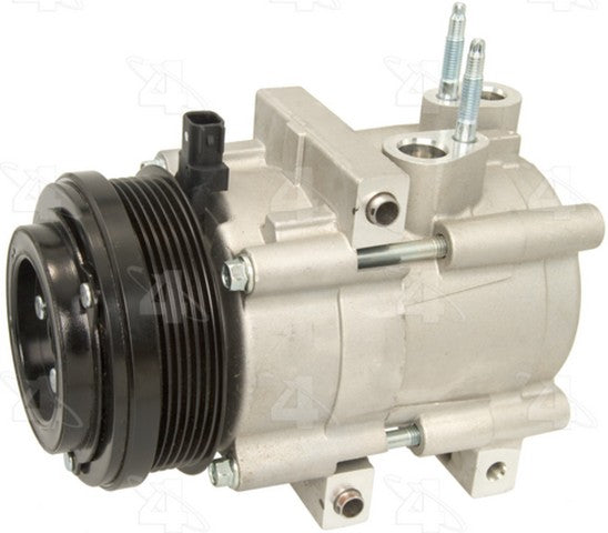 Four Seasons A/C Compressor P/N:68185 Fits: Ford Crown Victoria 11-06, Ford Explorer 10-06, Ford Explorer Sport Trac 10-07, Lincoln Town Car 11-06, Mercury Grand Marquis 11-06, Mercury Mountaineer 10-06 - Image 1
