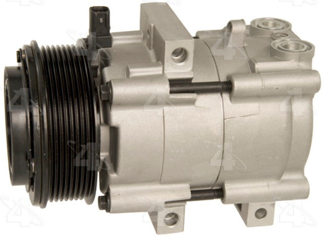 Four Seasons A/C Compressor P/N:68197 Fits: Ford E-350 Super Duty 2010, Ford E-450 Super Duty 10-08, Ford Lcf 09-06 - Image 1