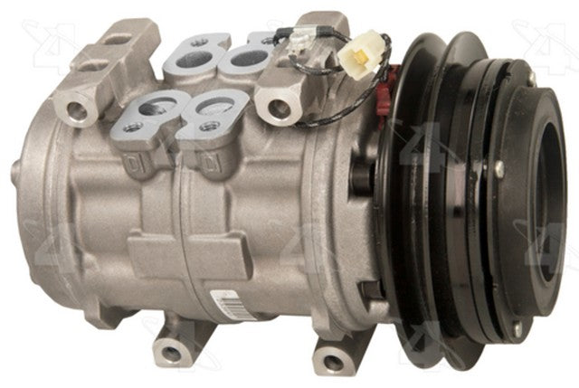 Four Seasons A/C Compressor P/N:68302 Fits: Mazda Rx-7 1991, Toyota 4runner 88-84, Toyota Celica 86-85, Toyota Corolla 88-86, Toyota Cressida 1985, Toyota Land Cruiser 89-88, Toyota Pickup 1984, Toyota Supra 1986, Toyota Van 88-84, Toyota Van Wagon 1988 - Image 1