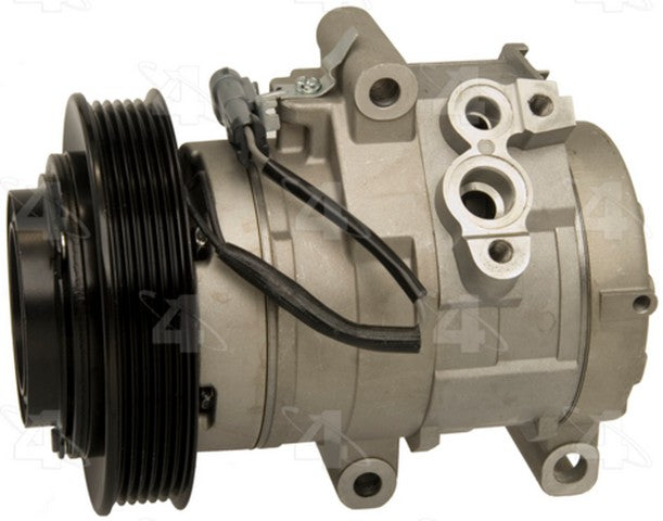 Four Seasons A/C Compressor P/N:68337 Fits: Chevrolet Colorado 12-04, GMC Canyon 12-04, Hummer H3 10-06, Hummer H3t 10-09, Isuzu I-280 2006, Isuzu I-290 08-07, Isuzu I-350 2006, Isuzu I-370 08-07 - Image 1