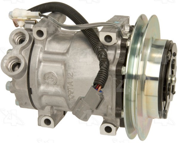 Four Seasons A/C Compressor P/N:68577 Fits: Ford F-600 94-92, Ford F-600 Lpo 94-92, Ford F-700 98-92, Ford F-800 98-92, Ford F-800 Lpo 98-95 - Image 1