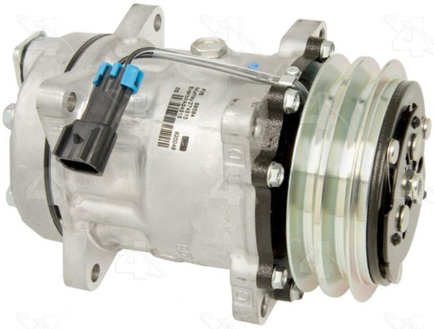 Four Seasons A/C Compressor P/N:68594 Fits: Chevrolet C60 Kodiak, Chevrolet C6500 Kodiak, Chevrolet C70 Kodiak, Chevrolet C7500 Kodiak, Chevrolet P30, GMC C6000 Topkick, GMC C6500 Topkick, GMC C7000 Topkick, GMC C7500 Topkick, GMC P3500 - Image 1
