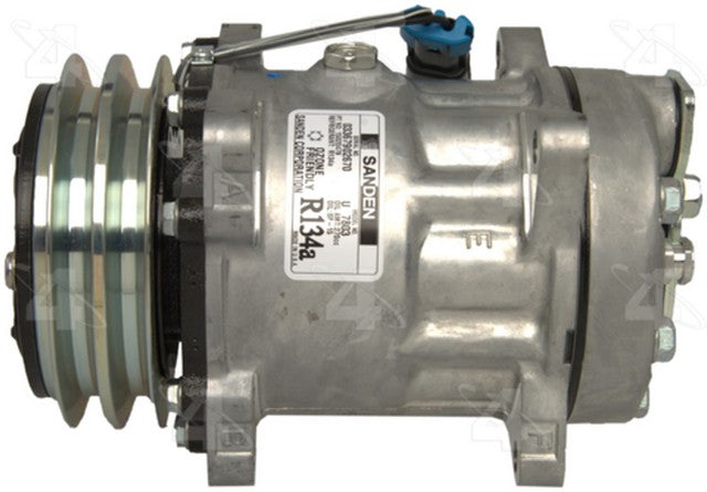 Four Seasons A/C Compressor P/N:68594 Fits: Chevrolet C60 Kodiak, Chevrolet C6500 Kodiak, Chevrolet C70 Kodiak, Chevrolet C7500 Kodiak, Chevrolet P30, GMC C6000 Topkick, GMC C6500 Topkick, GMC C7000 Topkick, GMC C7500 Topkick, GMC P3500 - Image 4