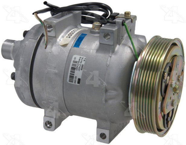 Four Seasons A/C Compressor P/N:68638 Fits: Audi 100, Audi 100 Quattro, Audi 90, Audi 90 Quattro, Audi A4, Audi A4 Quattro, Audi A6, Audi A6 Quattro, Audi A8, Audi A8 Quattro, Audi Cabriolet, Audi S4, Audi S6, Audi V8 Quattro - Image 1