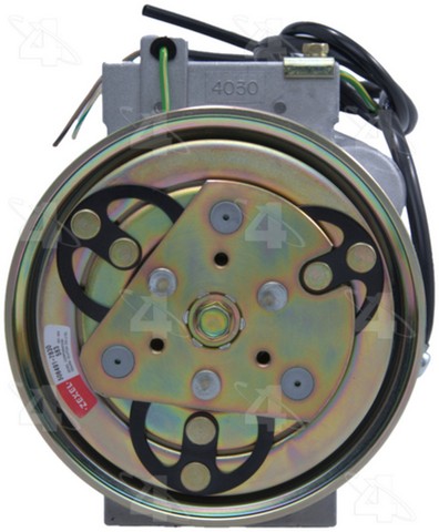 Four Seasons A/C Compressor P/N:68638 Fits: Audi 100, Audi 100 Quattro, Audi 90, Audi 90 Quattro, Audi A4, Audi A4 Quattro, Audi A6, Audi A6 Quattro, Audi A8, Audi A8 Quattro, Audi Cabriolet, Audi S4, Audi S6, Audi V8 Quattro - Image 3