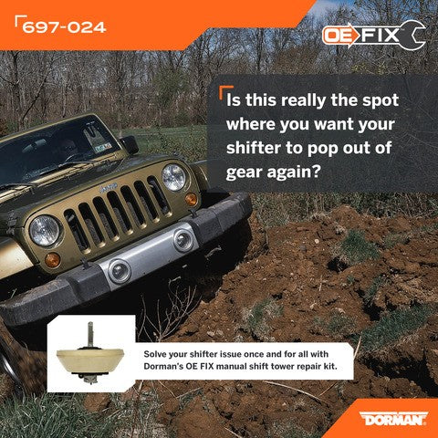 Dorman - OE Solutions Kit de Torre de Cambios de T/M P/N:697-024 Fits: Jeep Wrangler 18-05, Jeep Wrangler Jk 2018 - Image 6