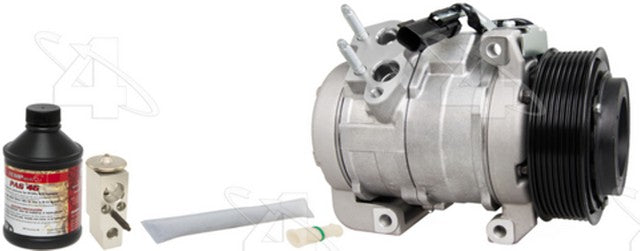 Four Seasons A/C Compressor Kit P/N:6970NK Fits: Dodge Ram 2500 2010, Dodge Ram 3500 2010, Dodge Ram 4000 2010, Ram 2500 2011, Ram 3500 2011, Ram 4000 2011, Ram 4500 2011, Ram 5500 2011 - Image 1