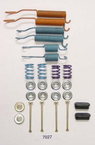 Better Brake Parts Drum Brake Hardware Kit P/N:7027K Fits: Chevrolet C20, Chevrolet C20 Suburban, Chevrolet C30 Panel, Chevrolet C30 Pickup, Chevrolet G30, Chevrolet G30 Van, Chevrolet K20, Chevrolet K20 Suburban, Chevrolet P20, Chevrolet P30 Van - Image 1