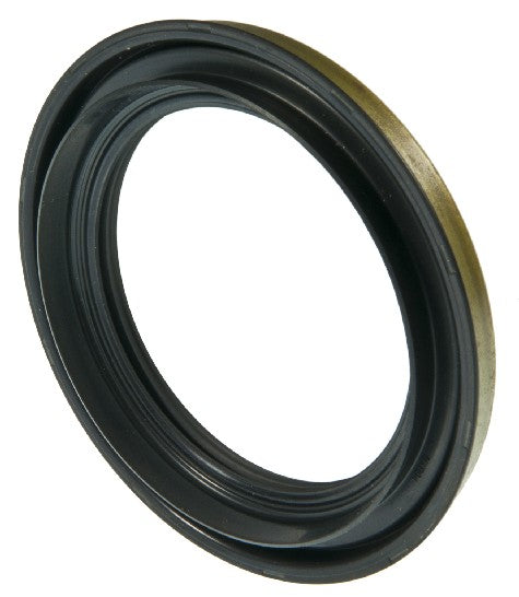 National Wheel Seal P/N:710108 Fits: Infiniti G20 02-99, Infiniti G20 96-91, Infiniti I30 99-96, Infiniti Q45 96-90, Nissan 300zx 96-90, Nissan Altima 01-93, Nissan Axxess 95-90, Nissan Maxima 99-89, Nissan Stanza 92-90 - Image 1