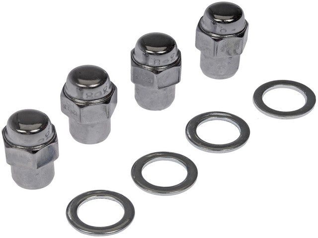 Dorman - Autograde Wheel Lug Nut P/N:711-308 Fits: Chevrolet Nova, Chevrolet Prizm, Chrysler Sebring, Dodge Avenger, Dodge Stratus, Eagle Talon, Geo Prizm, Honda Passport, Hyundai Equus, Isuzu Amigo - Image 1