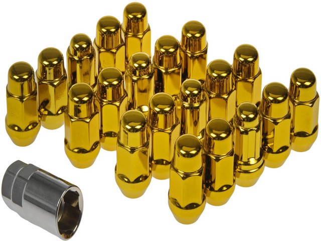 Dorman - Autograde Wheel Lock Set P/N:711-335K Fits: Acura Slx, Alfa Romeo Gtv-6, Alfa Romeo Milano, Alfa Romeo Spider, BMW 2002, BMW 3.0si, BMW 530i, Buick Century, Buick Electra, Buick Lesabre - Image 4